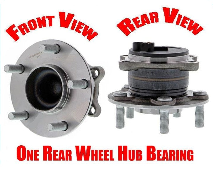 100% nuevo rodamiento de rueda probado con conjunto de buje trasero para Mazda 2014-16 3 2.0L 2.5L