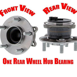 100% New Tested Wheel Bearing W Hub Assembly REAR for Mazda 2014-16 3 2.0L 2.5L
