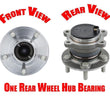 100% New Tested Wheel Bearing W Hub Assembly REAR for 14-17 Transit Connect