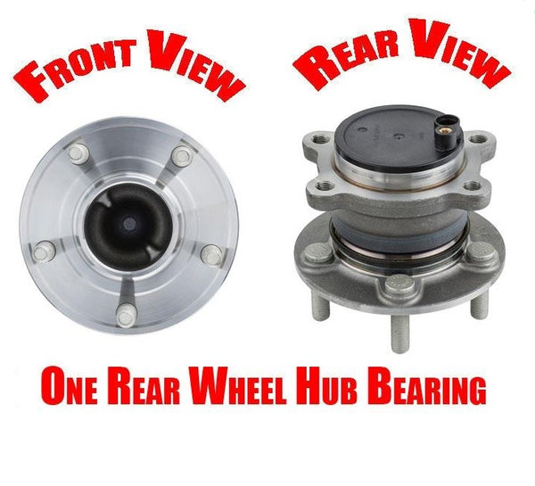 100% New Tested Wheel Bearing W Hub Assembly REAR for 14-17 Transit Connect