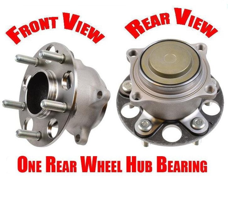 Tested Wheel Bearing W Hub Assembly REAR for 14-16 MDX Front Wheel Drive