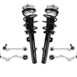 F Control Arms Loaded Coil Spring Struts For 07-11 BMW 328i Rear Wheel Drive 6pc