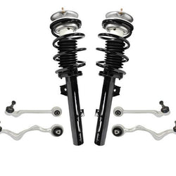 F Control Arms Loaded Coil Spring Struts For 07-11 BMW 328i Rear Wheel Drive 6pc