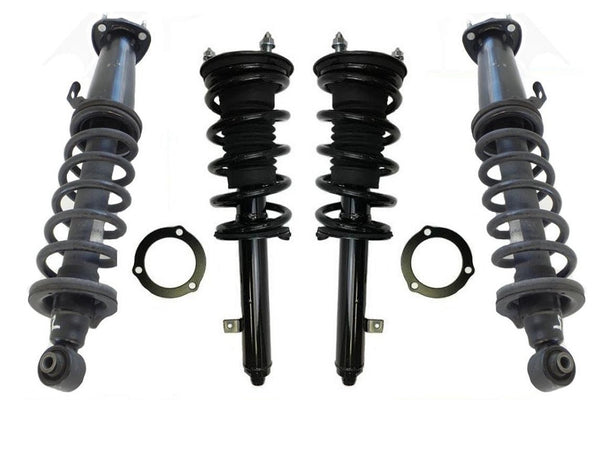 Front & Rear Loaded Coil Spring Struts For 06-13 IS250 All Wheel Drive 4 Doors