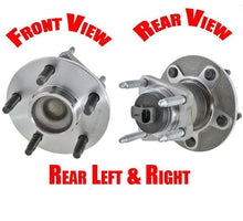(2) 100% New Wheel Bearing and Hub for 04-12 Malibu 5 Stud With 4 Wheel ABS 1Pr