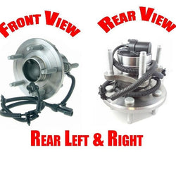 100% NEW WHEEL BEARING AND HUB Fits 04-07 Ford Freestar L & R (2) ALL NEW Rear