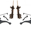 For 2011- 2013 Kia Sorento Front Bare Strut Lower Control Arms Tie Rods 8Pcs