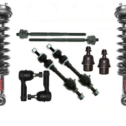 Para 07-08 F150 4 ruedas de tracción varillas de amarre barra estabilizadora bola J puntales de resorte 10 piezas