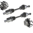 Buje y rodamientos Eje de transmisión CV para todas las ruedas 4x4 Astro Van Front 4Pc