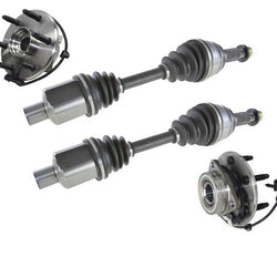 Buje y rodamientos Eje de transmisión CV para todas las ruedas 4x4 Astro Van Front 4Pc