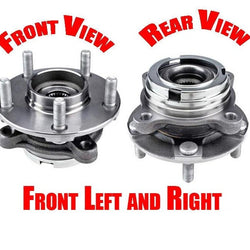 Fits For 09-16 Nissan GT-R (2) 100% New Tested Front Wheel Bearing Hub Assembly