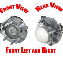 100% New (2) Front Wheel Hub Bearing for 12-13 Ram Pick Up 2500 Rear Wheel Drive
