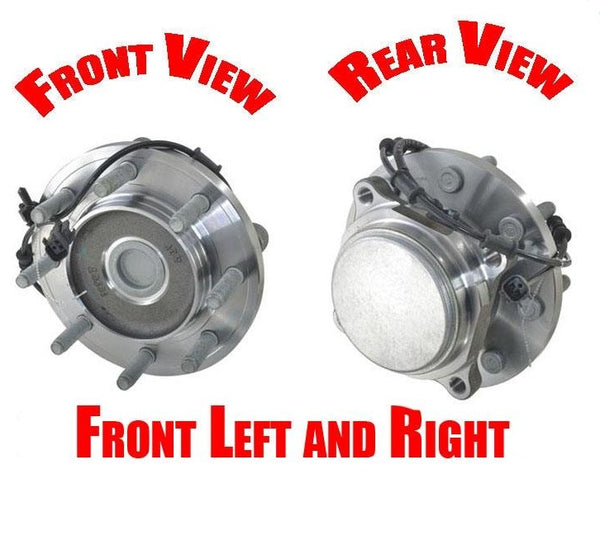 100% New (2) Front Wheel Hub Bearing for 12-13 Ram Pick Up 2500 Rear Wheel Drive