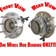 For 11-16 Silverado 2500HD Rear Wheel Drive Single Rear Wheels (1) Hub Bearing