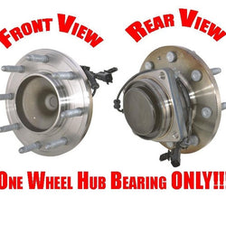 For 11-16 Silverado 2500HD Rear Wheel Drive Single Rear Wheels (1) Hub Bearing