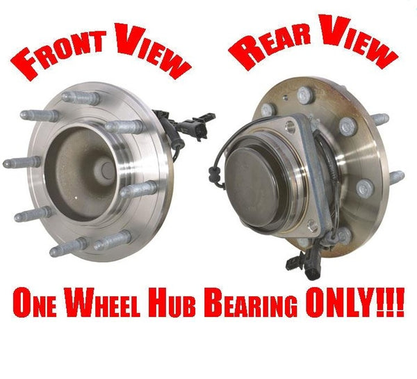 For 11-16 Silverado 2500HD Rear Wheel Drive Single Rear Wheels (1) Hub Bearing