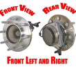 For 11-16 Silverado 2500HD Rear Wheel Drive Single Rear Wheels (2) Hub Bearing