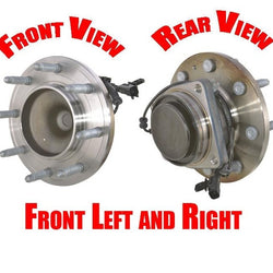 For 11-16 Silverado 2500HD Rear Wheel Drive Single Rear Wheels (2) Hub Bearing