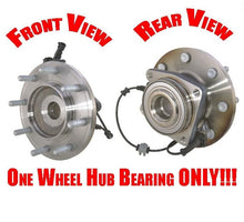 For 11-15 Silverado 3500HD Four Wheel Drive Dual Rear Wheels (1) Frt Hub Bearing