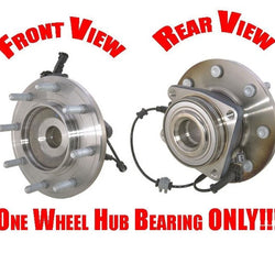 For 11-15 Silverado 3500HD Four Wheel Drive Dual Rear Wheels (1) Frt Hub Bearing