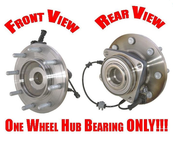 For 11-15 Silverado 3500HD Four Wheel Drive Dual Rear Wheels (1) Frt Hub Bearing