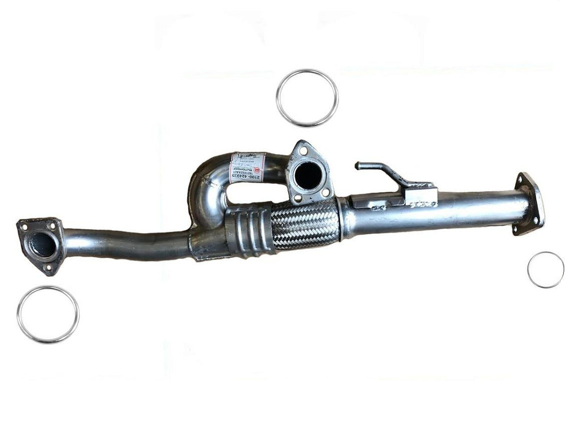 Front Flex Y Pipe W Gaskets For Honda Pilot 09-11 Acura ZDX MDX 10-12