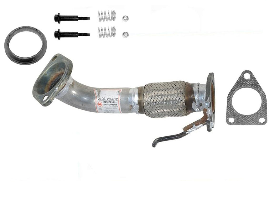 Front Flex Pipe After Converter For Honda Accord 2.4L 08-12 REF# 289612 US BUILT