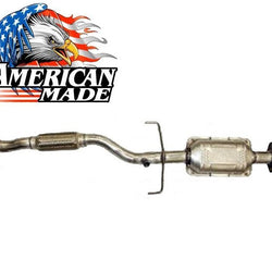 Fits For 99-00 Galant 2.4 Rear Under Car Flex Pipe 42.0 Inch Catalytic Converter