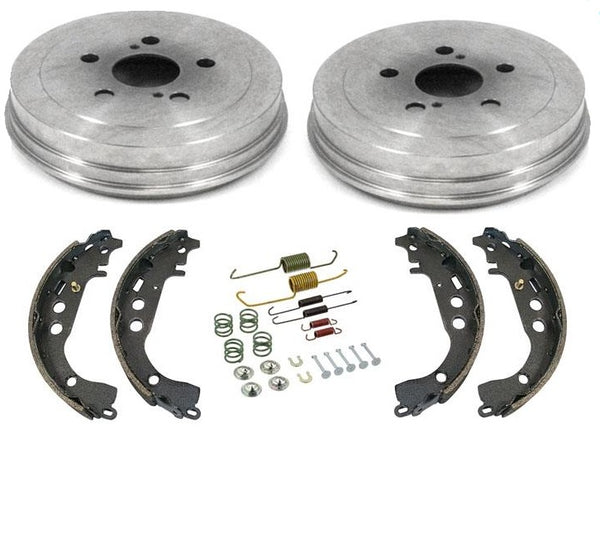 New Brake Drums & Brake Shoes + Brake Springs for 00-01 Celica With Rear Drums