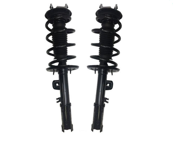 Puntal de resorte helicoidal completo DELANTERO y soporte para 13-15 Police Interceptor 3.7L