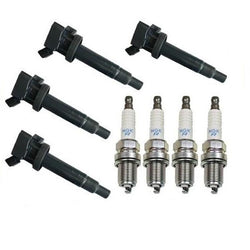 Set of Ignition Coils and Spark Plugs for Toyota Corolla 1.8L 00-08