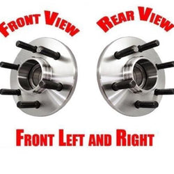 for 99-04 Dakota RWD 2 Wheel Drive Only (2) 100% New Wheel Bearing Hub Assembly