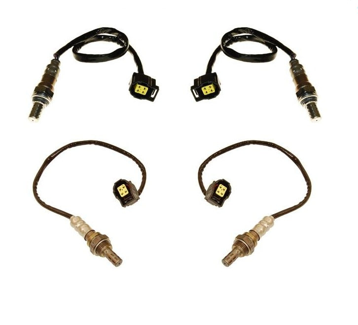 Front & Rear O2 Oxygen Sensor Direct Fit For 03-05 Grand Cherokee 3.7L (4)