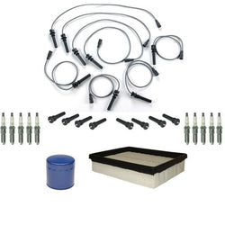 For 03-05 DODGE RAM PICKUP 1500 Hemi Ignition Wires Spark NGK Plugs & Coil Boots