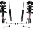 For Nissan Quest 2004-2009 Complete Coil Spring Struts Shocks Sway Links 8pc