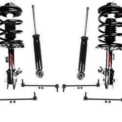 For Nissan Quest 2004-2009 Complete Coil Spring Struts Shocks Sway Links 8pc