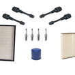 Ignition Coils Spark Plugs Air Cabin & Oil Filter 11p for 02-05 Sentra