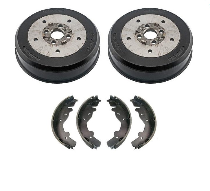 Balanced Rear Brake Drums & Brake Shoes for Kia Sportage 1995 1996 1997