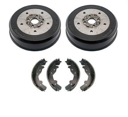Balanced Rear Brake Drums & Brake Shoes for Kia Sportage 1995 1996 1997