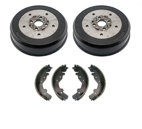 Balanced Rear Brake Drums & Brake Shoes for Kia Sportage 1995 1996 1997