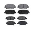 Front & Rear Dash Premium Ceramic Pads 2 Sets for Hyundai Veloster Turbo 13-16