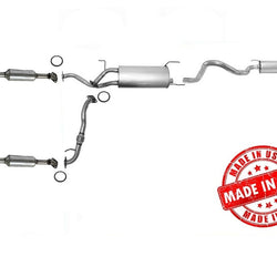 Convertidores de sistema de escape, tubo de escape resonador para LX470 Land Cruiser 03-05