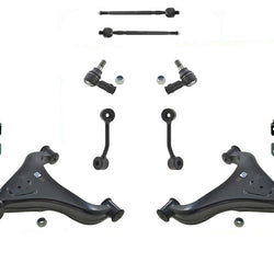 Front Shocks Lower Control Arms Tie Rod Ball joint For 02-06 Sprinter 2500 3500