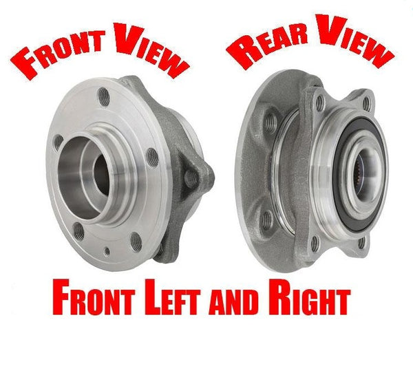 Front Left and Right Bearing and Hub Assembly for Volvo S60 01-09 XC70 03-07