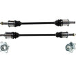 Conjunto de ejes de eje CV trasero y cojinete de rueda 100% nuevo para Element EX 03-08 AWD