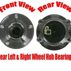 2/ 100% New REAR Wheel Bearing and Hub for 12-16 Focus With Active Park Assist