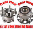 2/ 100% New REAR Wheel Bearing Hub Assembly for All Wheel Drive 14-16 Acura MDX