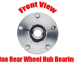 REAR Wheel Bearing & Hub Assembly fits for Subaru WRX STi All Wheel Drive 15-16