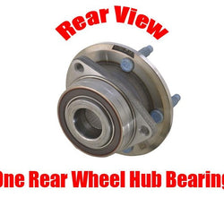 1/ 100% New REAR Wheel Bearing & Hub Assembly for 13-17 Cadillac ATS , All Rear
