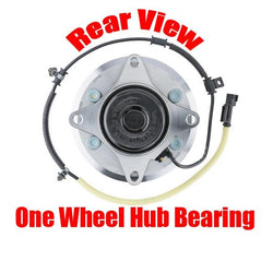 1/ 100% New FRONT Wheel Bearing & Hub for 15-16 Rear Wheel Drive Ford Expedition